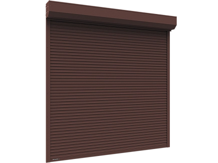 Рольставни витринные из пенозаполненного профиля rh58n