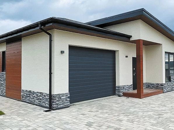 Секционные ворота 2500х2100 мм антрацитовые DoorHan rsd02, anapa.doorhan.ru